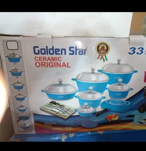 سرویس قابلمه سرامیک|ظروف پخت‌وپز|نجف‌آباد, هفده شهریور|دیوار