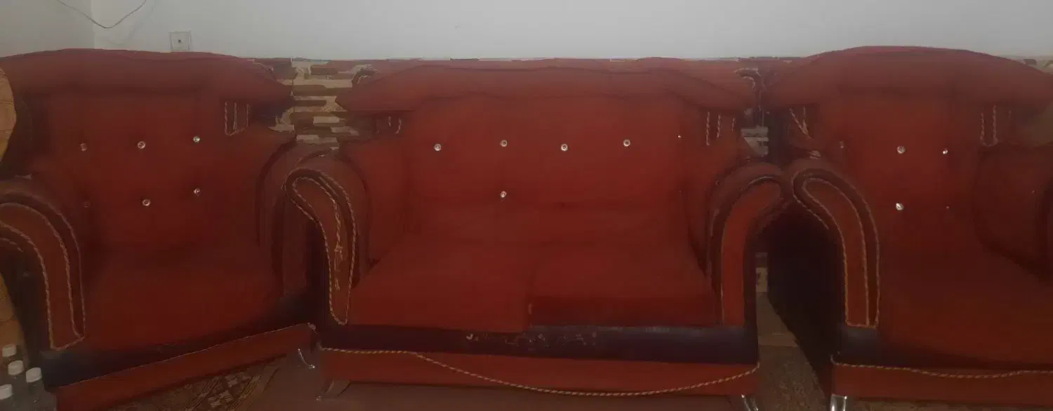 مبل ۷ نفره ۱۰۰ تومن|مبلمان خانگی و میز عسلی|قنوات, |دیوار