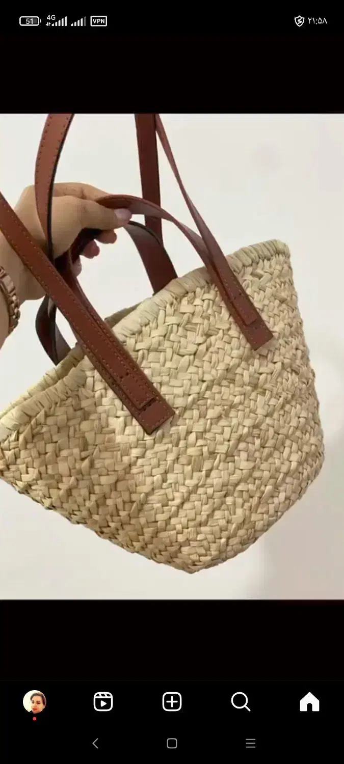 کیف حصیری|کیف، کفش، کمربند|رودبار, |دیوار