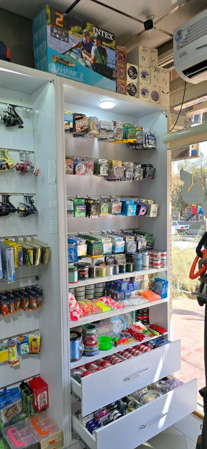 انواع چوب و لنسر و تور و لوازم ماهیگیری کامل|ماهیگیری|قم, حاج زینل|دیوار