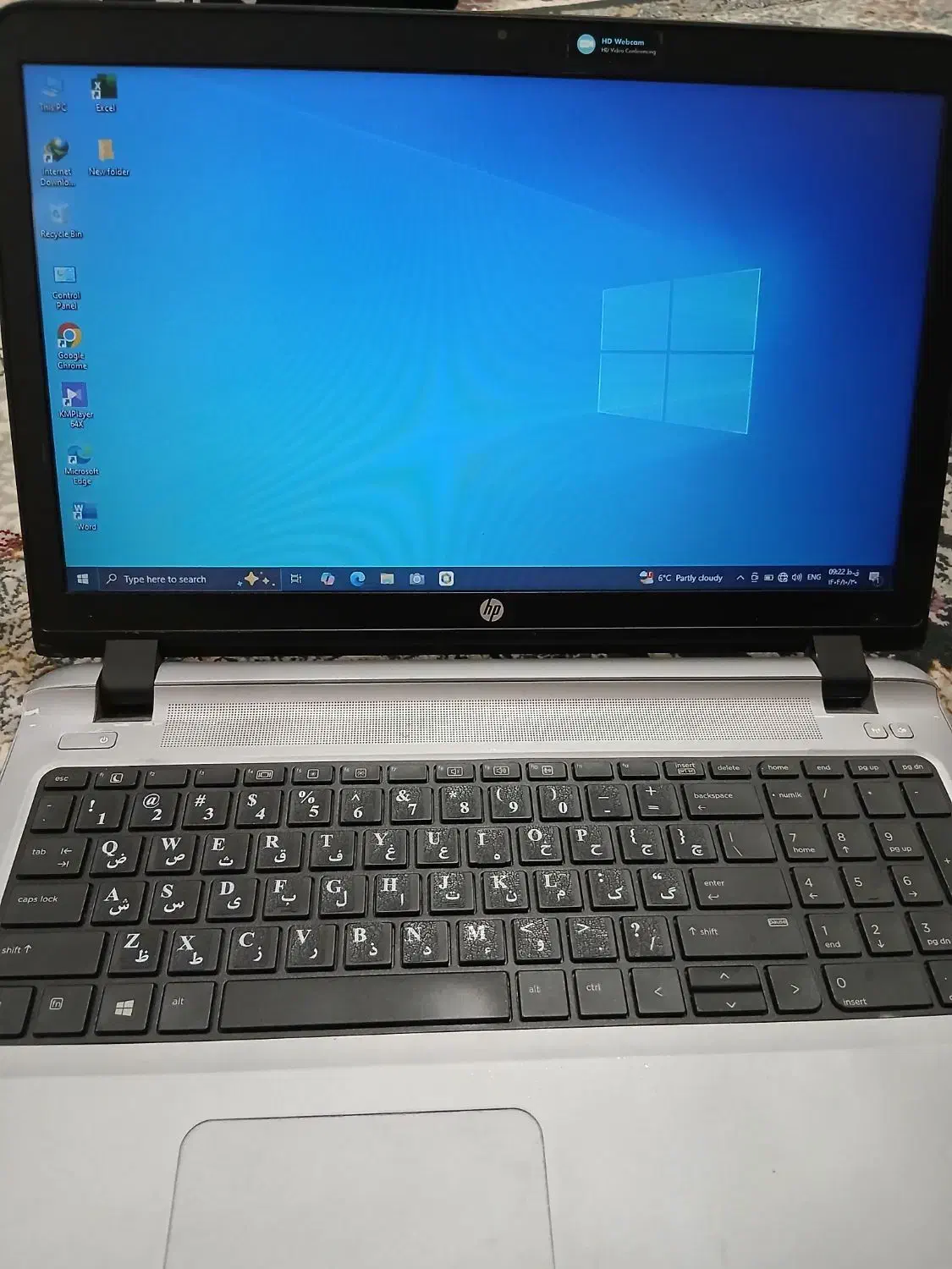 لپ تاپ hp سالم سالم|رایانه همراه|نکا, |دیوار