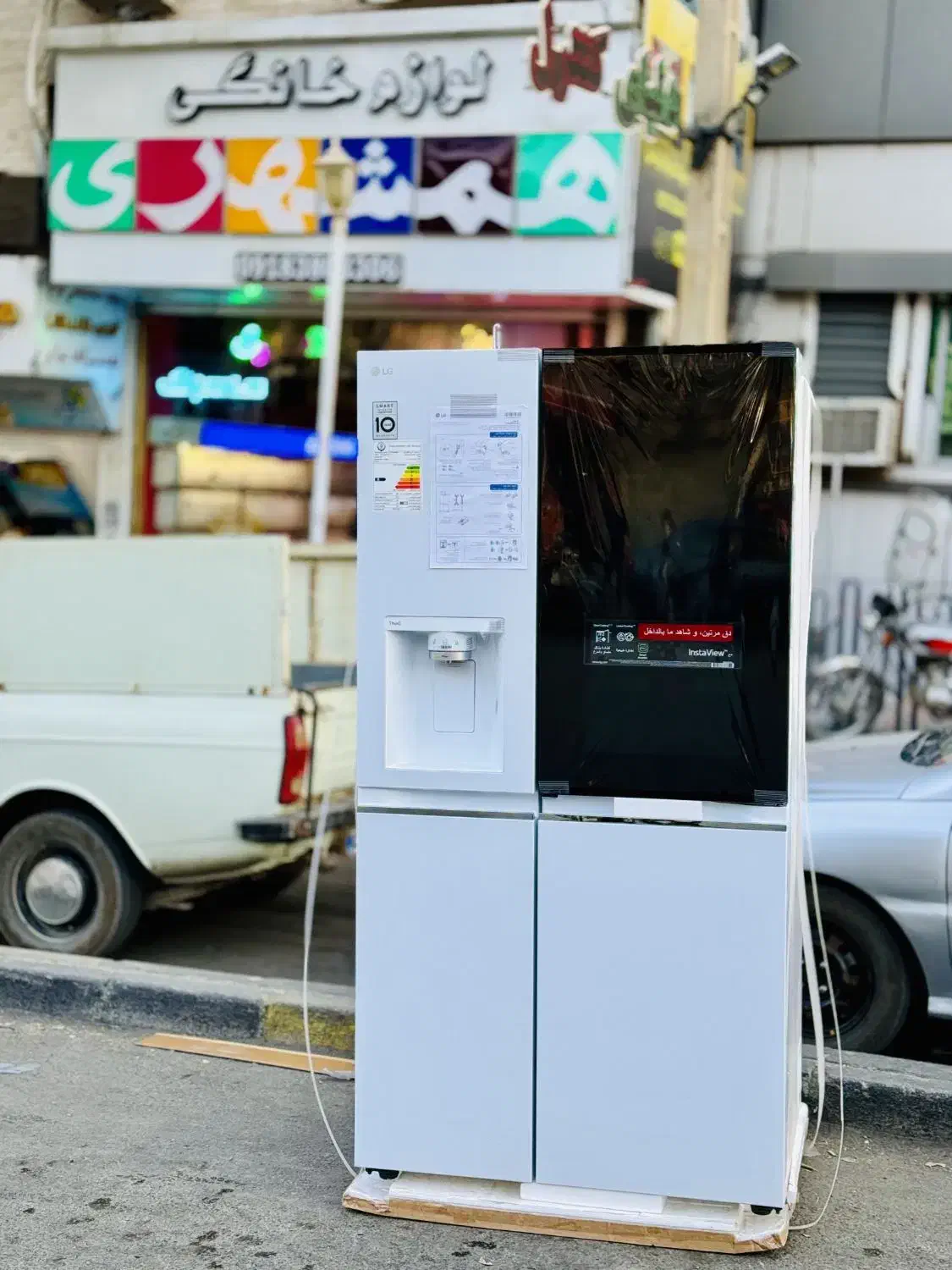 سایدLG سفید(فروشگاه همشهری)اقساطی|یخچال و فریزر|سنندج, |دیوار