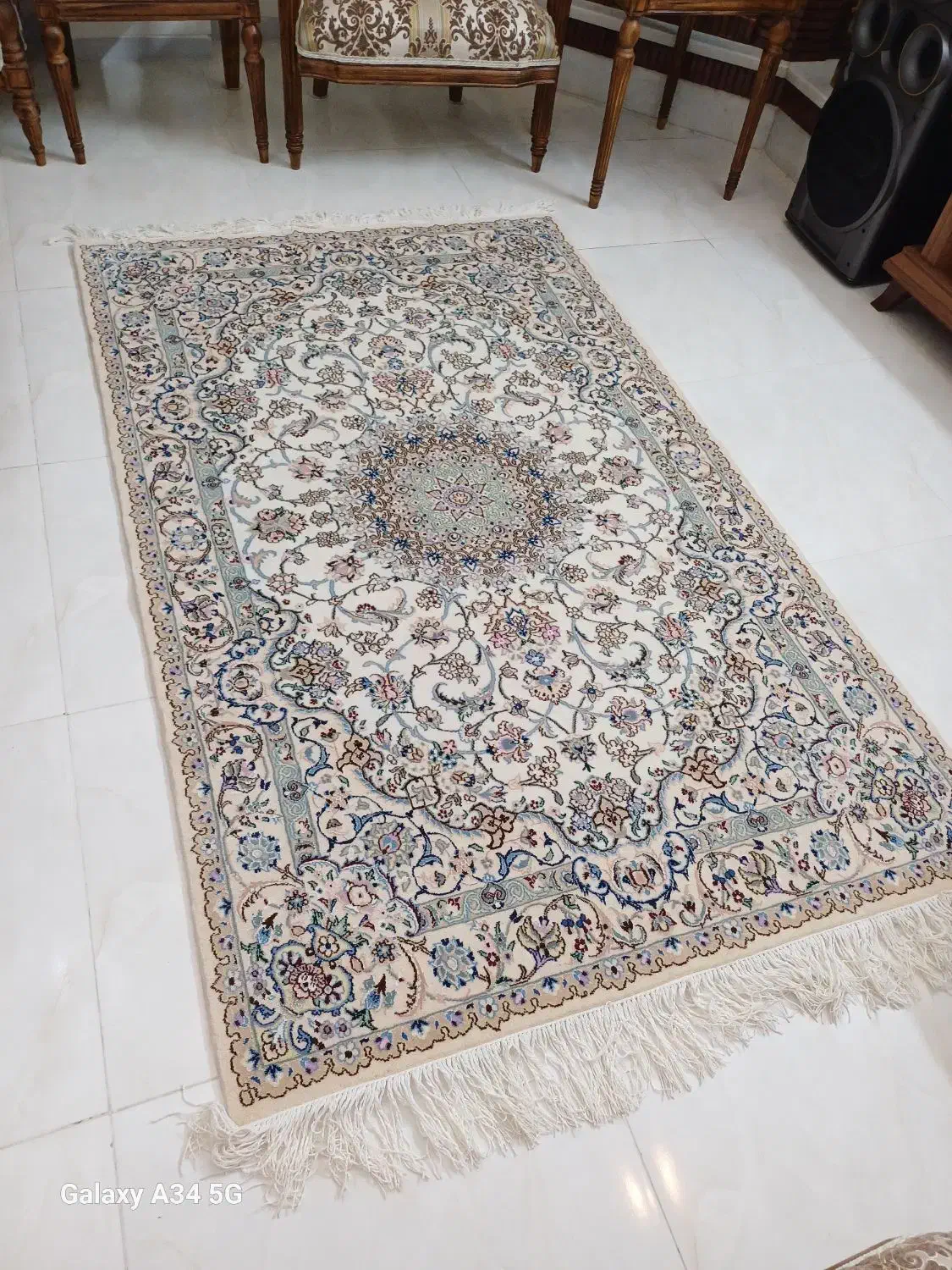 فرش دستباف ۲۰۵*۱۲۵ جفت|فرش|اصفهان, شهرک کاوه|دیوار