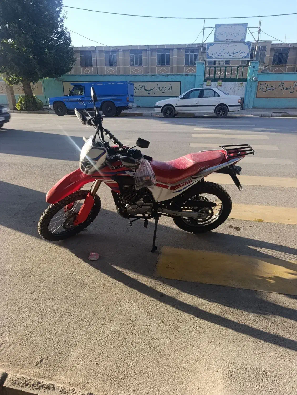 متور تریلر فلات250|موتورسیکلت|نورآباد, |دیوار