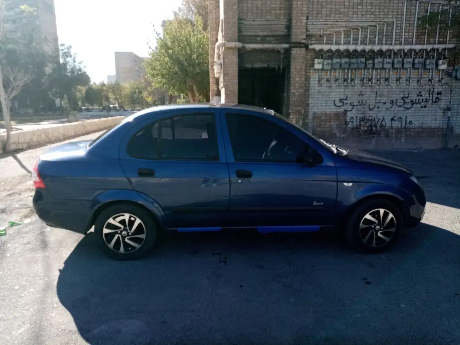 فروش تیبا مدل 92 دوگانه تمیز|خودرو سواری و وانت|فولادشهر, B5|دیوار