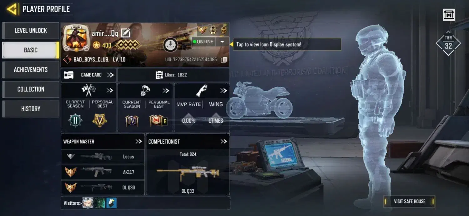 اکانت کالاف 600تومان|کنسول، بازی ویدئویی و آنلاین|الوند, |دیوار