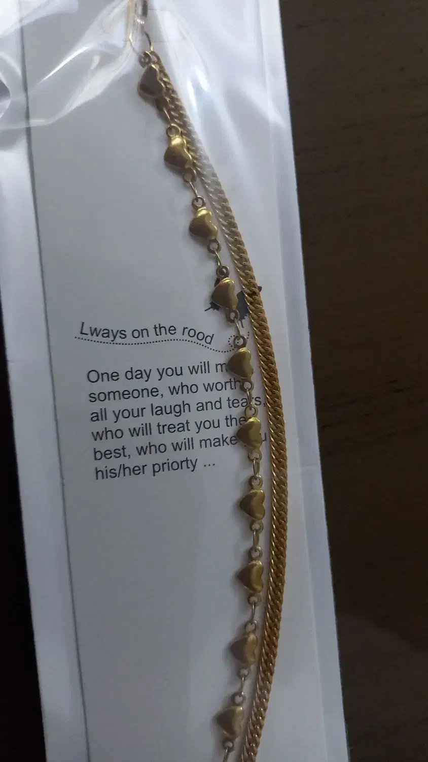 دستبند دو لاین تمام استیل ضد حساسیت رنگ ثابت|بدلیجات|تهران, نیروی دریایی|دیوار