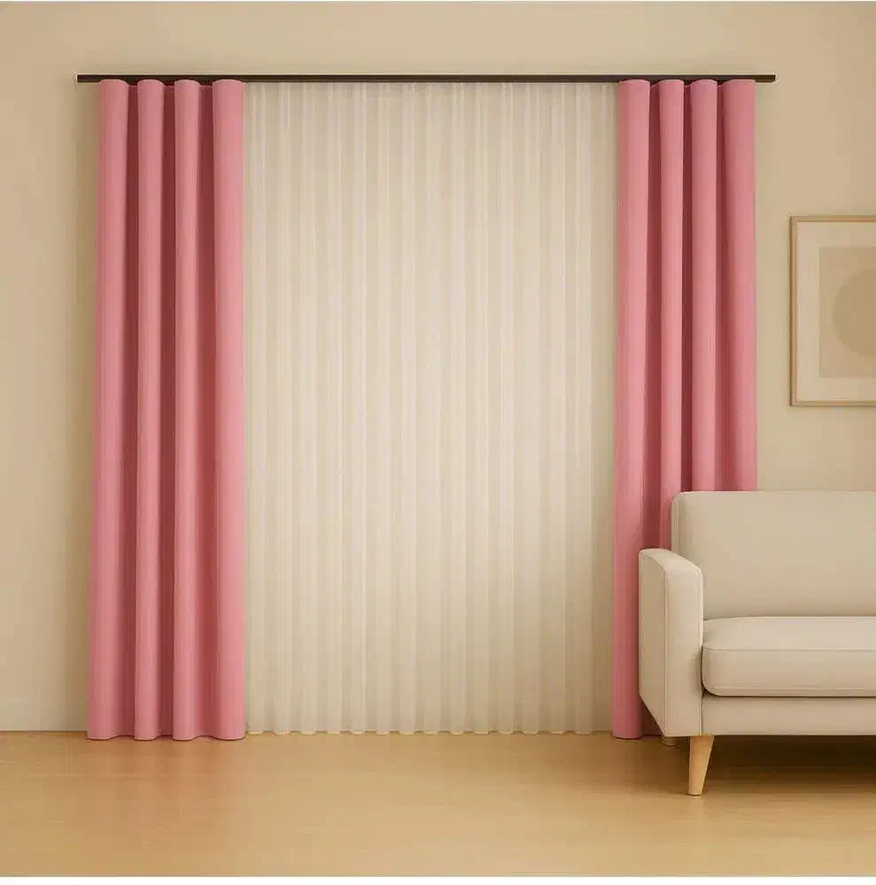 فروش ویژه غیر حضوری پرده مینیمال حریر و مخمل 30رنگ|پرده، رانر، رومیزی|شیراز, گود عربان|دیوار