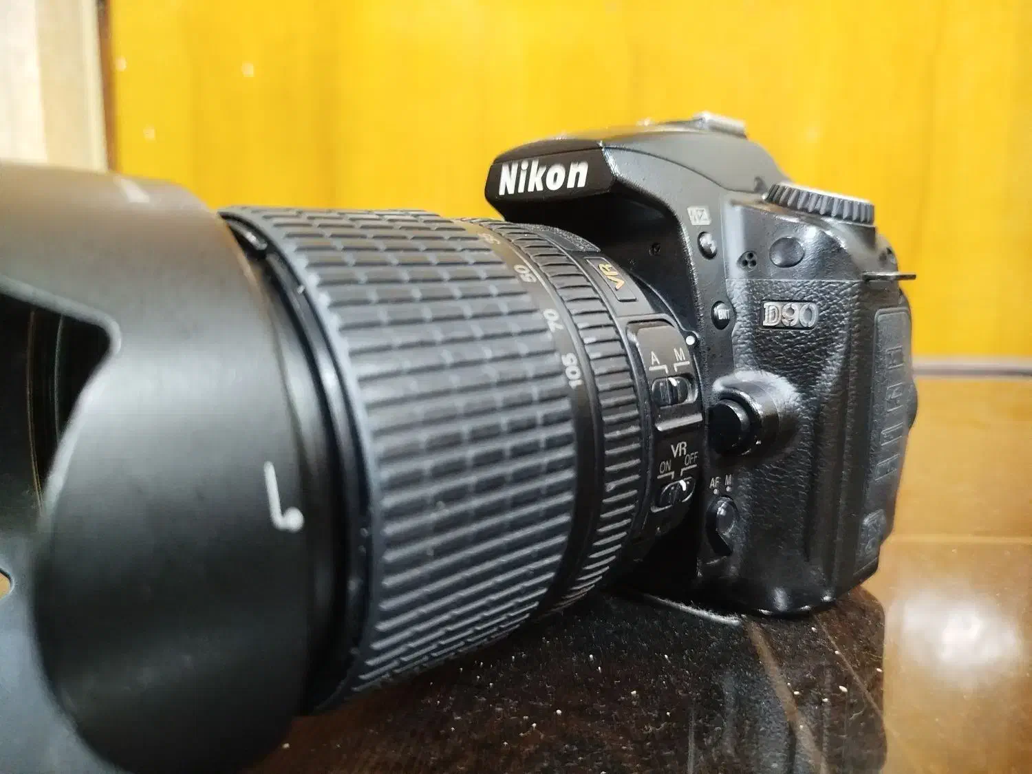 دوربین DSLR نیکون Nikon D90 با لنز کیت ۱۸-۱۰۵|دوربین عکاسی و فیلم‌برداری|ساری, |دیوار