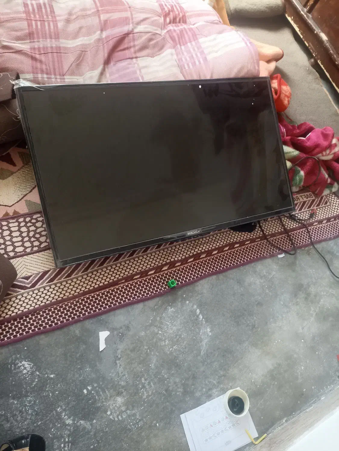 تلویزیون 49 اینچ|تلویزیون و پروژکتور|دوگنبدان, |دیوار