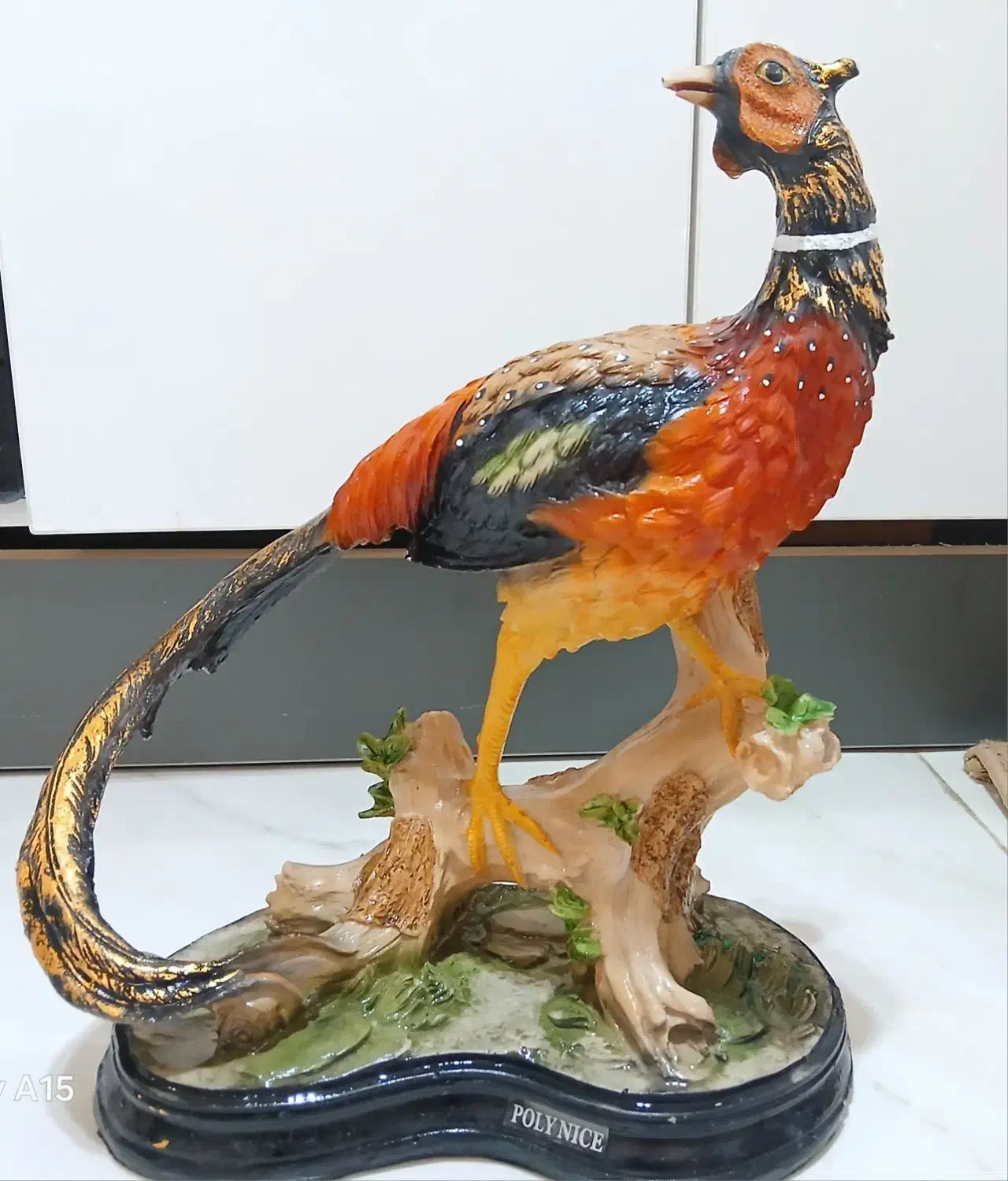 مجسمه قرقاول بلژیکی.سبک،قابل شستشو،برند Poly Nice|مجسمه، تندیس، ماکت|تهران, آبشار تهران (دریاچه)|دیوار