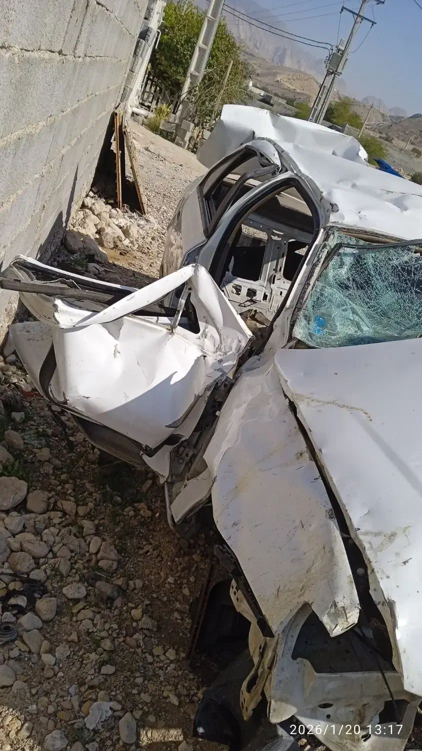 سمند تصادفی|خودرو سواری و وانت|لار, |دیوار