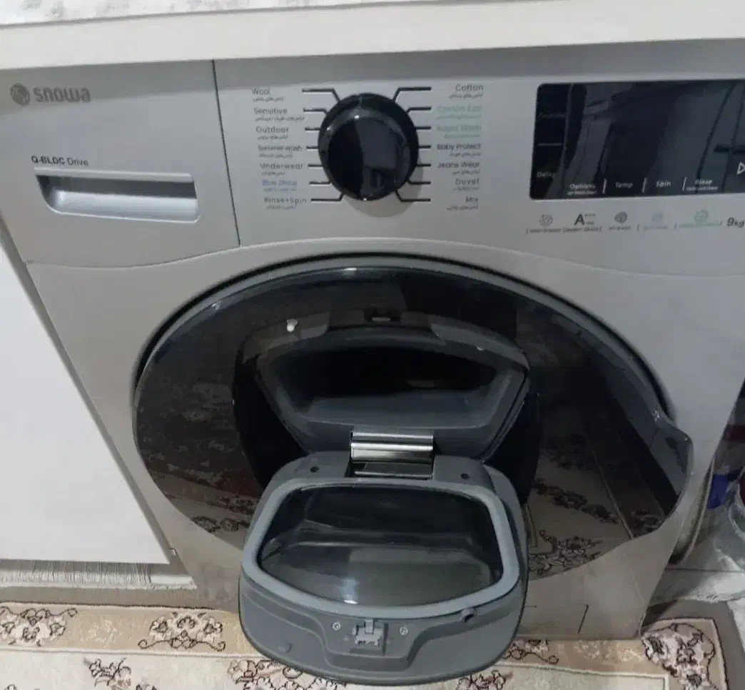 ماشین لباسشویی ۹ کیلویی|ماشین لباسشویی و خشککن لباس|قرچک, زیبا شهر|دیوار