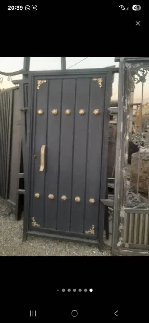 درب عابررو حیاط ورودی ساختمان آدم رو یک لنگه391010|مصالح و تجهیزات ساختمان|چهارباغ, |دیوار