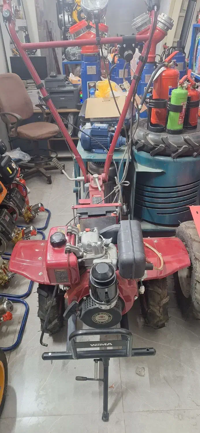 تیلر ۷ دیزلی استارتی ویما|ماشینآلات صنعتی|قزوین, |دیوار