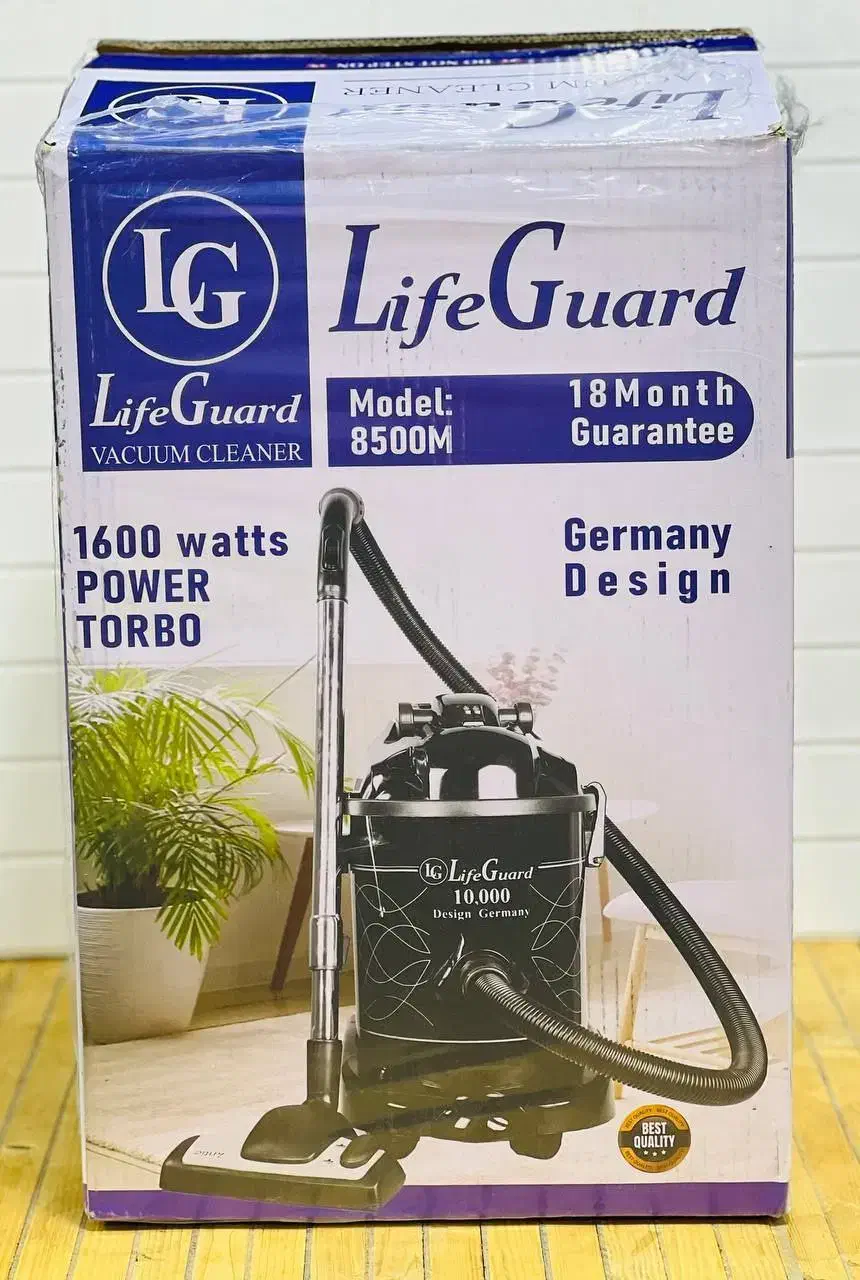 جارو سطلی لایف گارد ۱۶۰۰ وات ، نو|جاروبرقی، جارو شارژی، بخارشو|کاشمر, |دیوار