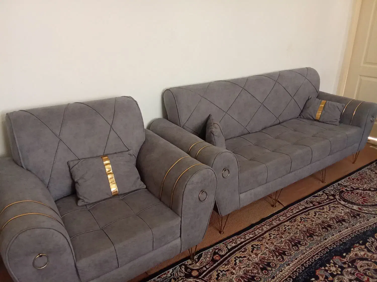 مبل در حد نو|مبلمان خانگی و میز عسلی|پیشوا, |دیوار