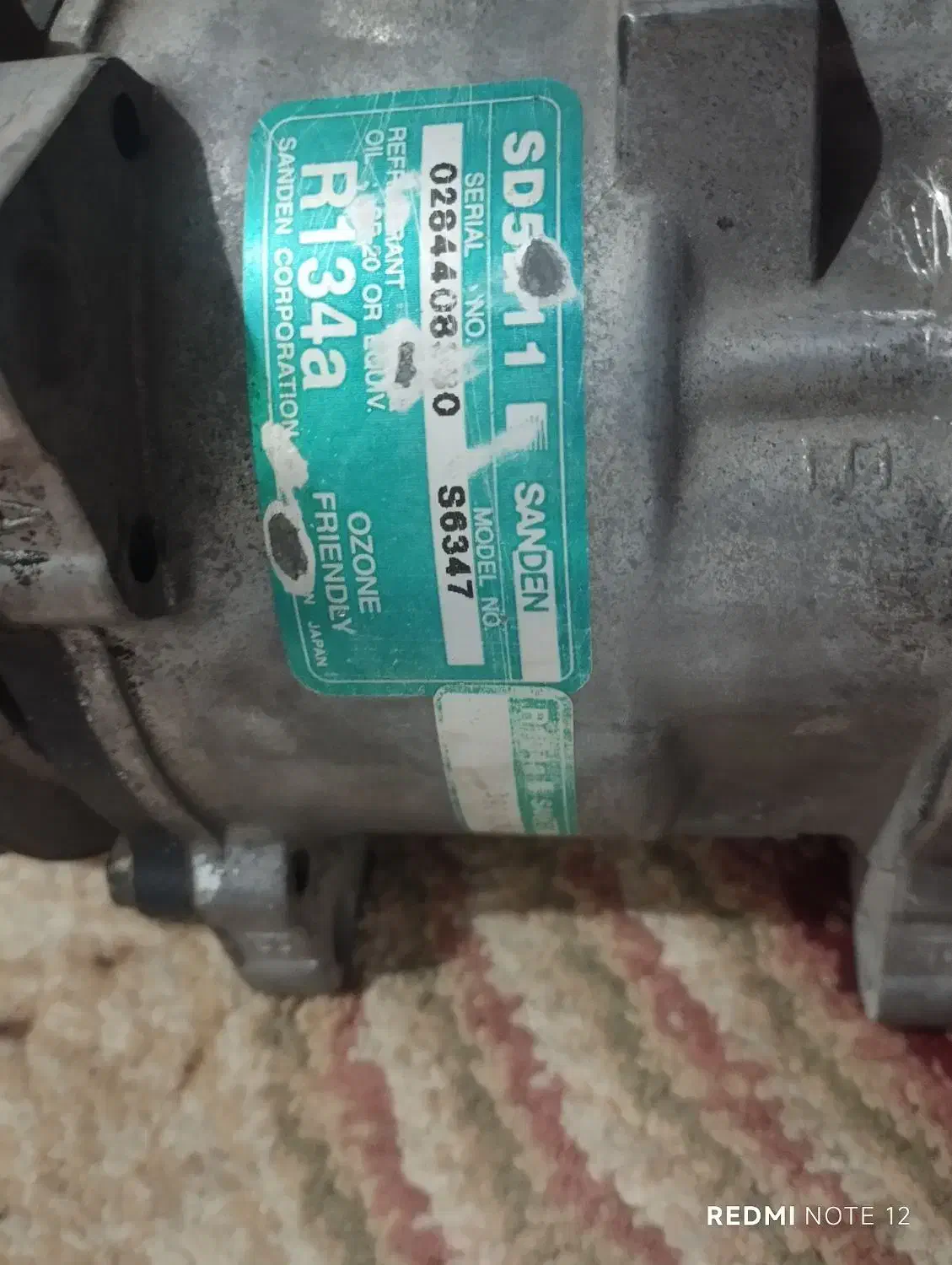 کمپرسور کولر پراید|قطعات یدکی و لوازم جانبی|تبریز, |دیوار