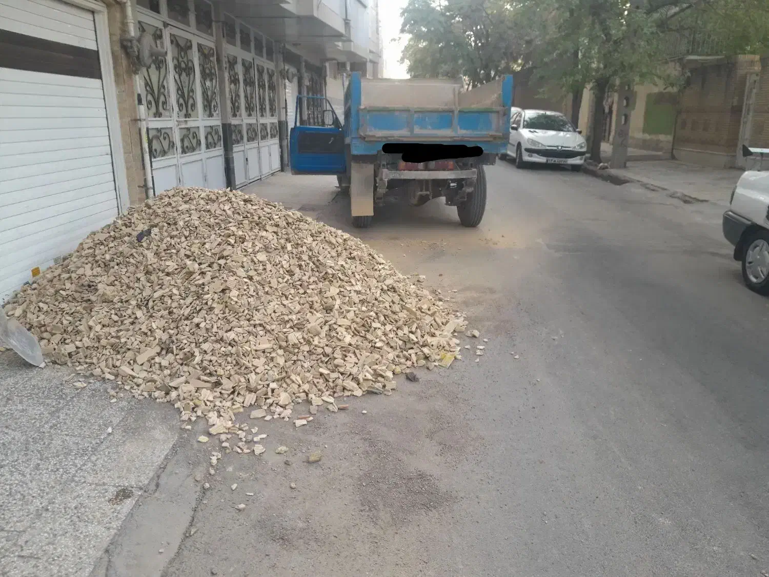 پوکه ماسه گراویه اجرسه گل سفال انواع مصالح|مصالح و تجهیزات ساختمان|مشهد, کارمندان دوم|دیوار