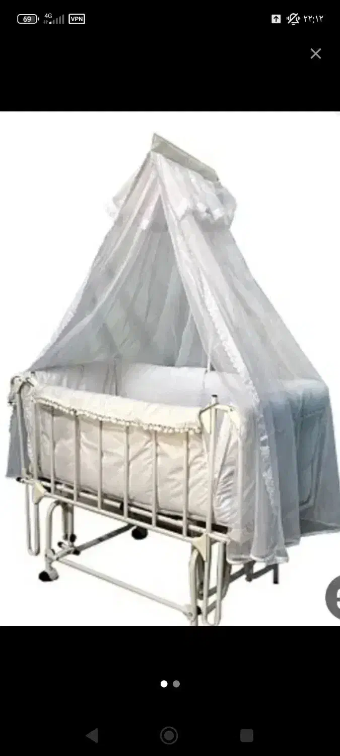 تخت کنار مادر تمیز و سالم درحد نو25000|تخت و صندلی بچه|اهواز, سید خلف|دیوار