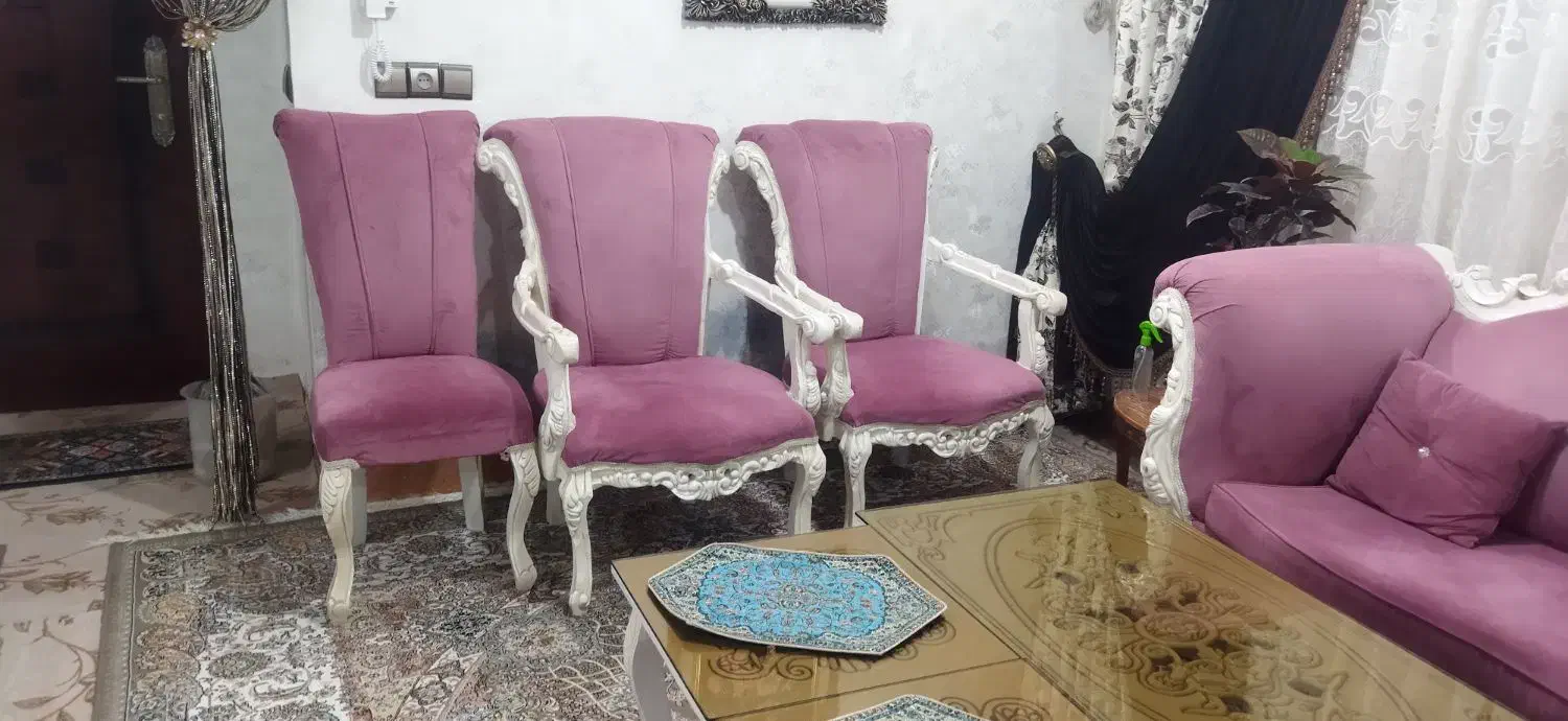 سرویس مبل نه نفره|مبلمان خانگی و میز عسلی|خمین, |دیوار