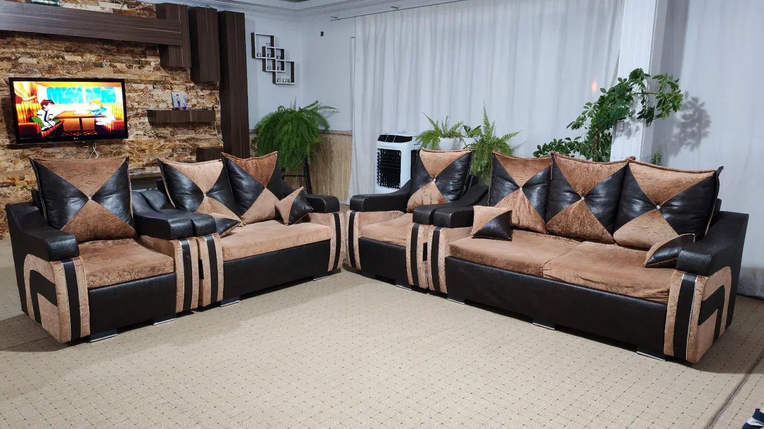 مبل 7نفره|مبلمان خانگی و میز عسلی|مریوان, |دیوار