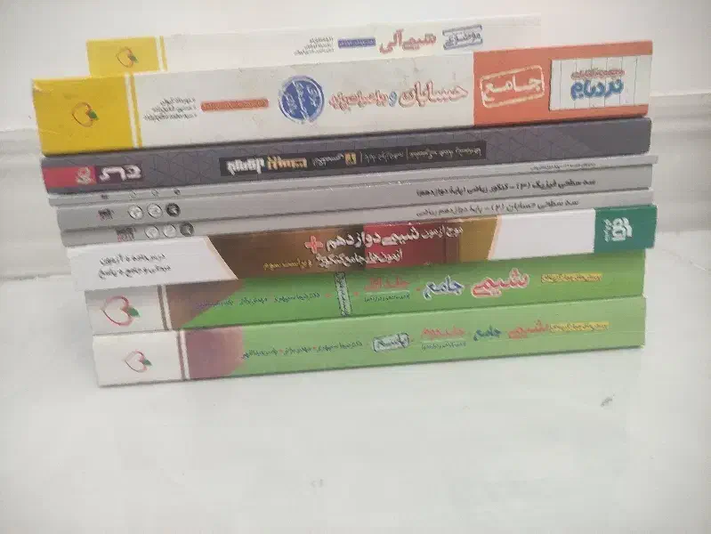 کتاب کنکور ریاضی. همگی تمیز و بدون خط خوردگی|لوازم التحریر|رفسنجان, |دیوار