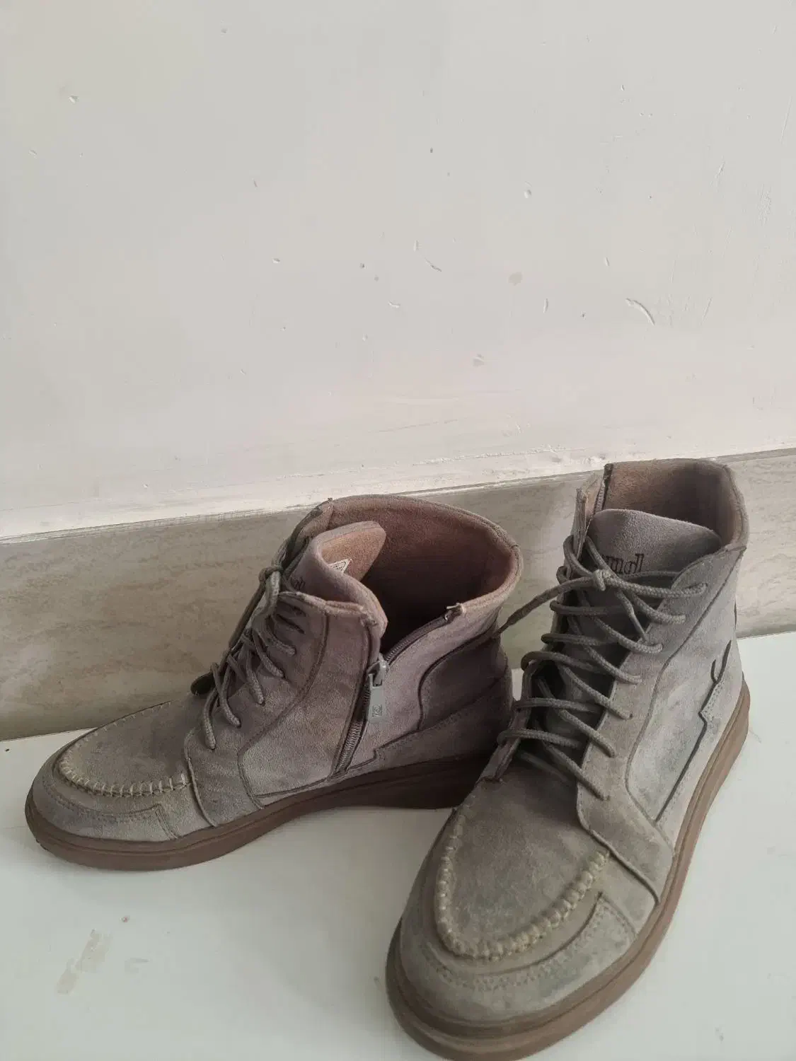 نیم بوت زنانه شیک|کیف، کفش، کمربند|میانه, |دیوار