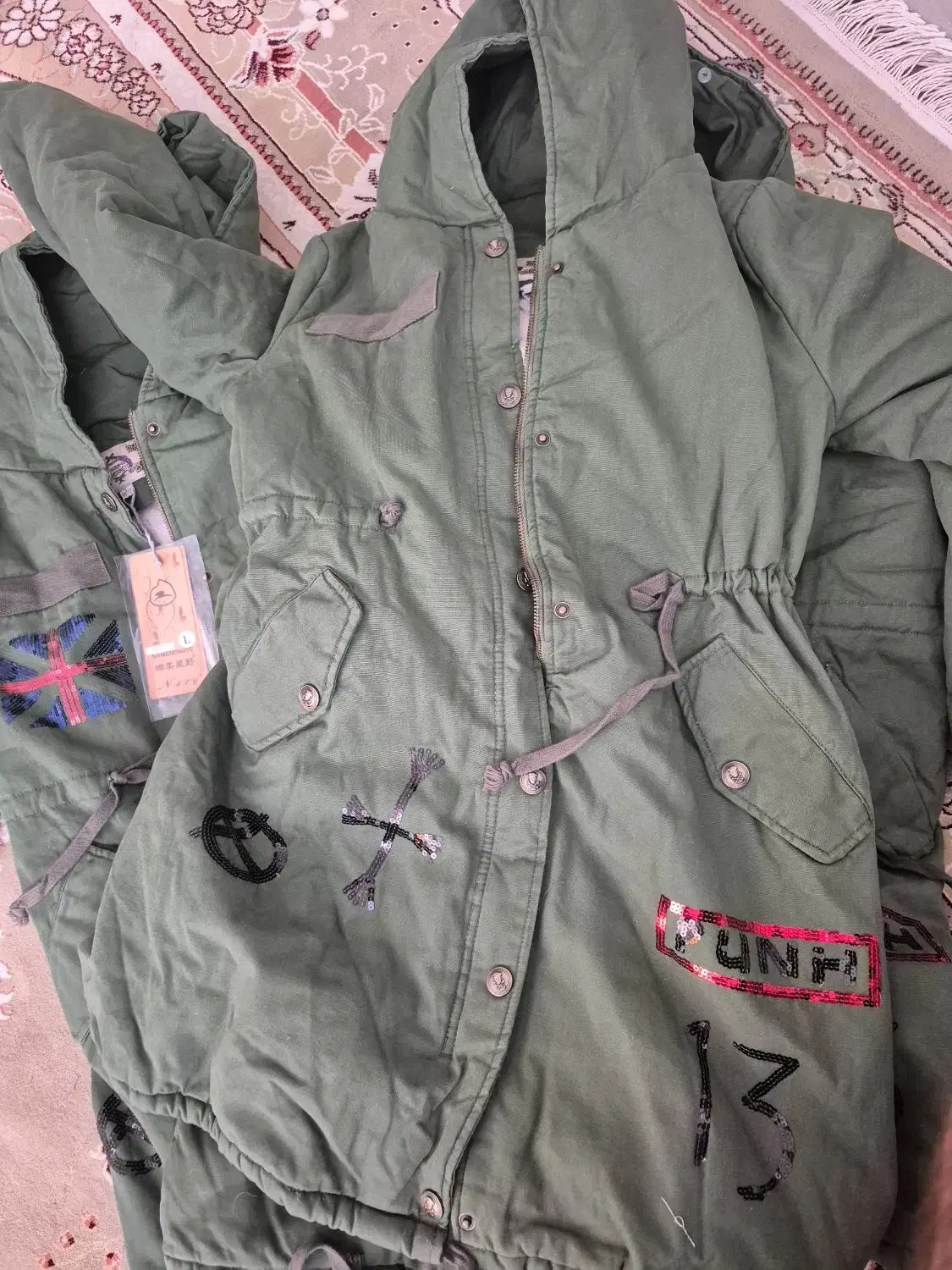 کاپشن دخترانه|لباس|سمیرم, |دیوار