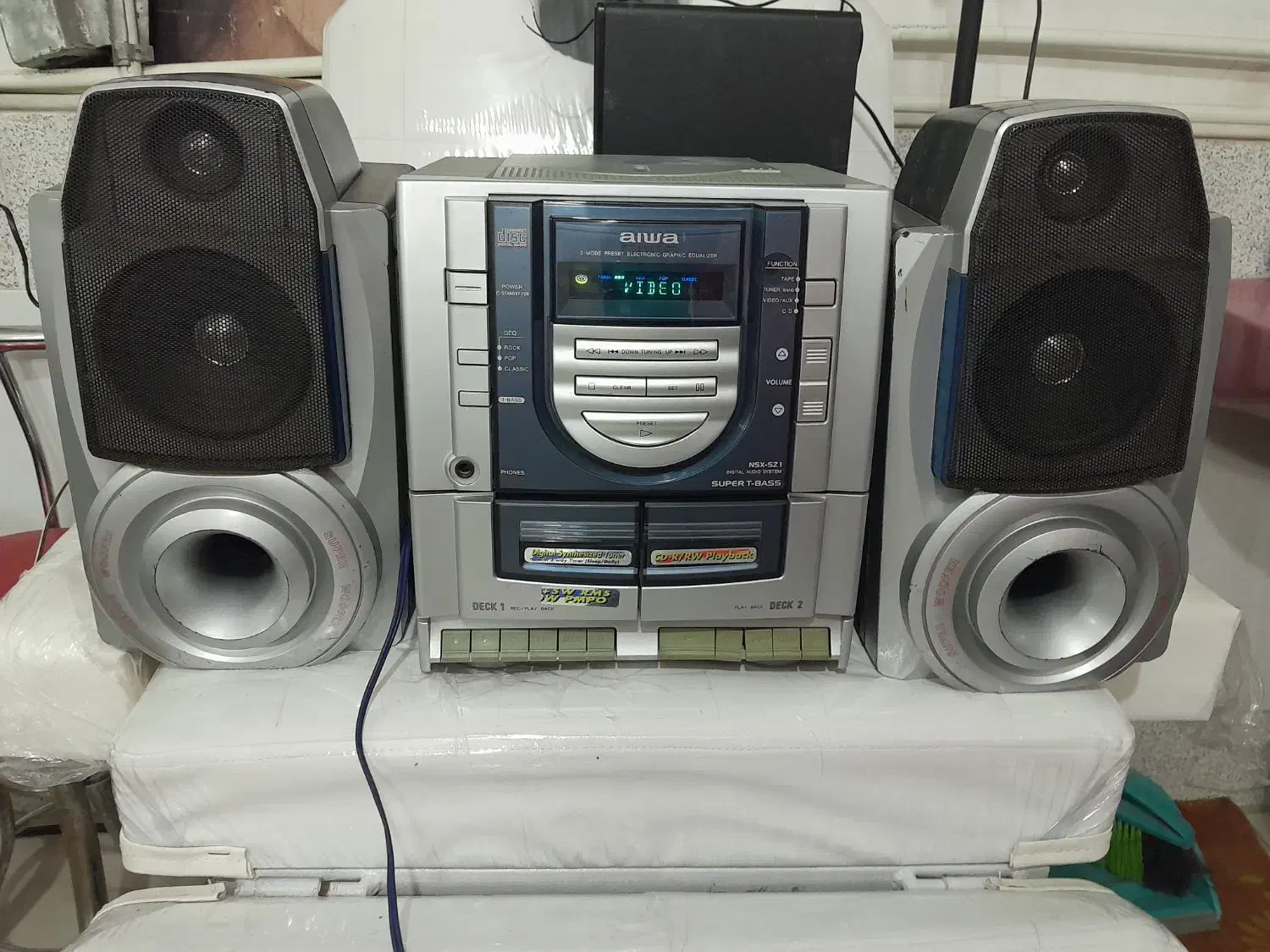 ایوا رادیو ضبط|سیستم صوتی خانگی|قم, حاج زینل|دیوار