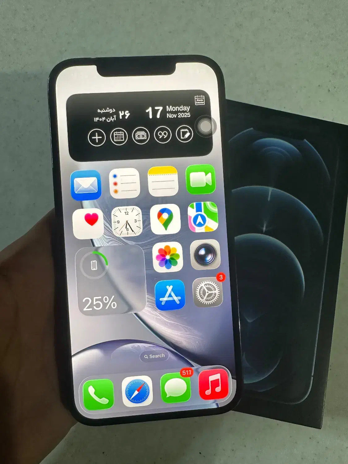 ایفون ۱۲ پرومکس ۵۱۲|موبایل|رباط‌کریم, رباط‌کریم|دیوار