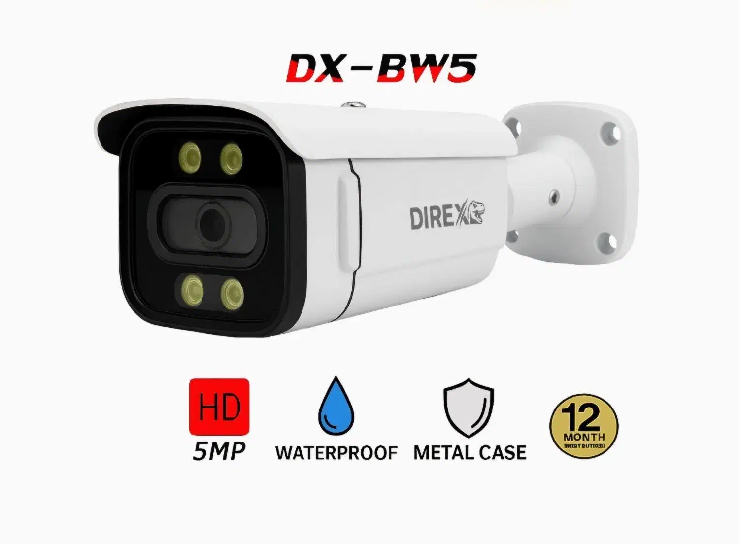 دوربین ۵ مگاپیکسل دیرکس DX-BW5 (برد سونی)|دوربین مداربسته|ماهدشت, |دیوار