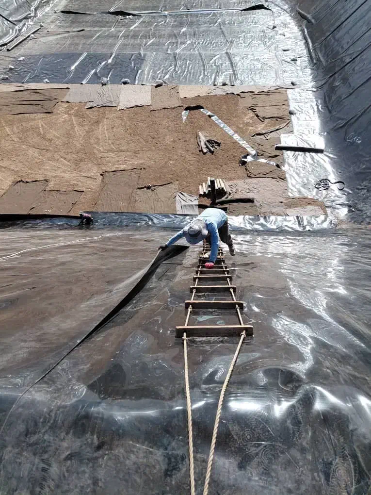 احداث استخر،ژئوممبران چکی ،نصب منصفافه|خدمات پیشه و مهارت|قزوین, |دیوار