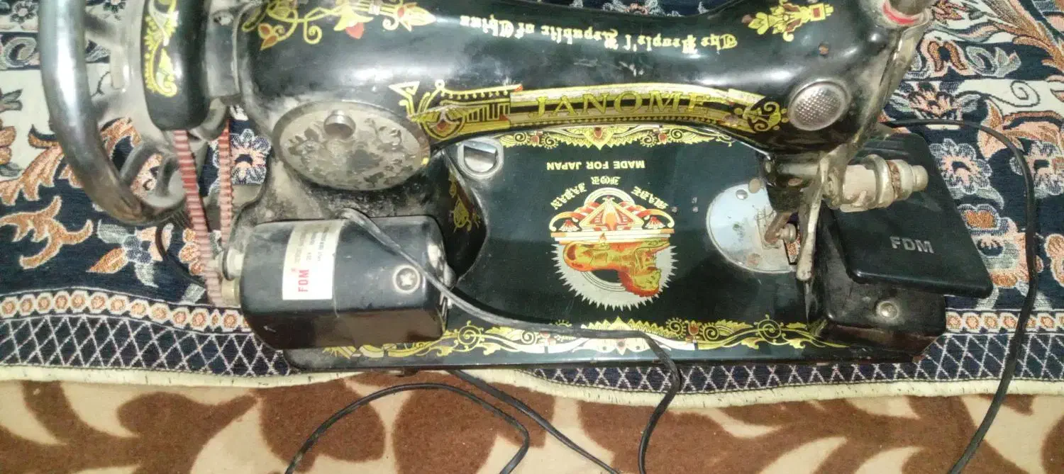 چرخ خیاتی سالم|چرخ خیاطی و ریسندگی|اهواز, کمپلو شمالی|دیوار