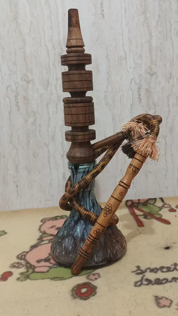 قلیان تنه چوبی|زیورآلات و اکسسوری|جهرم, |دیوار