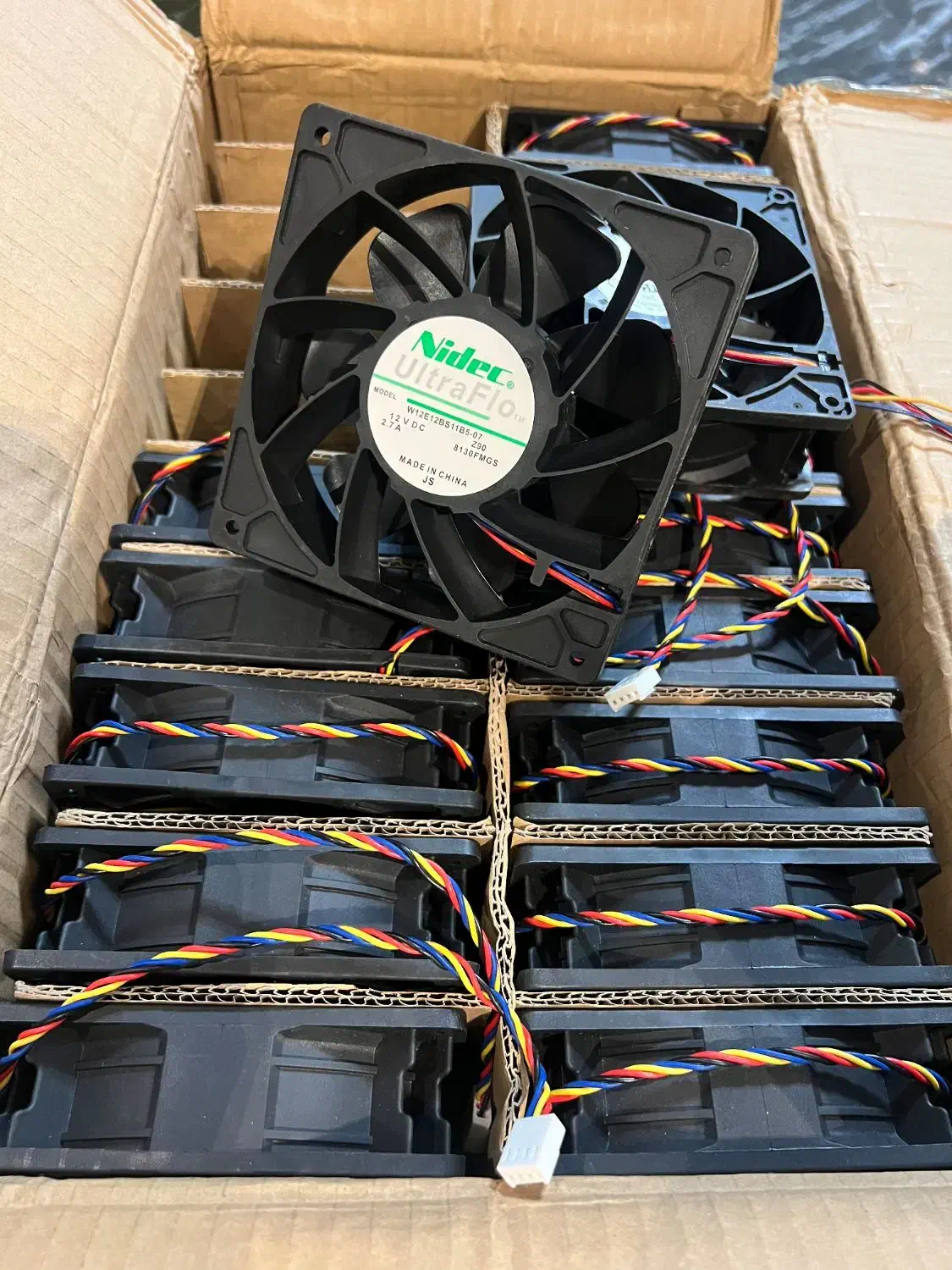 فن ماینر نایدک سایز 12 Nidec 2.7 A|قطعات و لوازم جانبی رایانه|تهران, پاسداران|دیوار