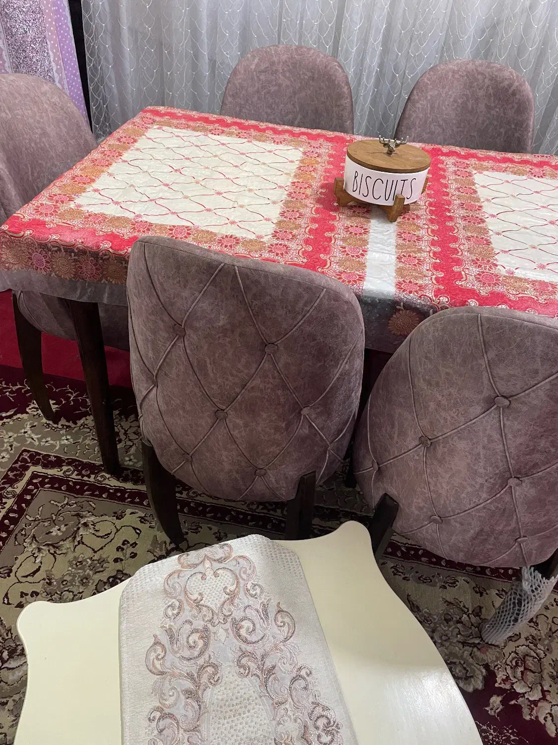 وسایل کاملا سالم ودر حد نو نو|میز و صندلی غذاخوری|رامهرمز, |دیوار