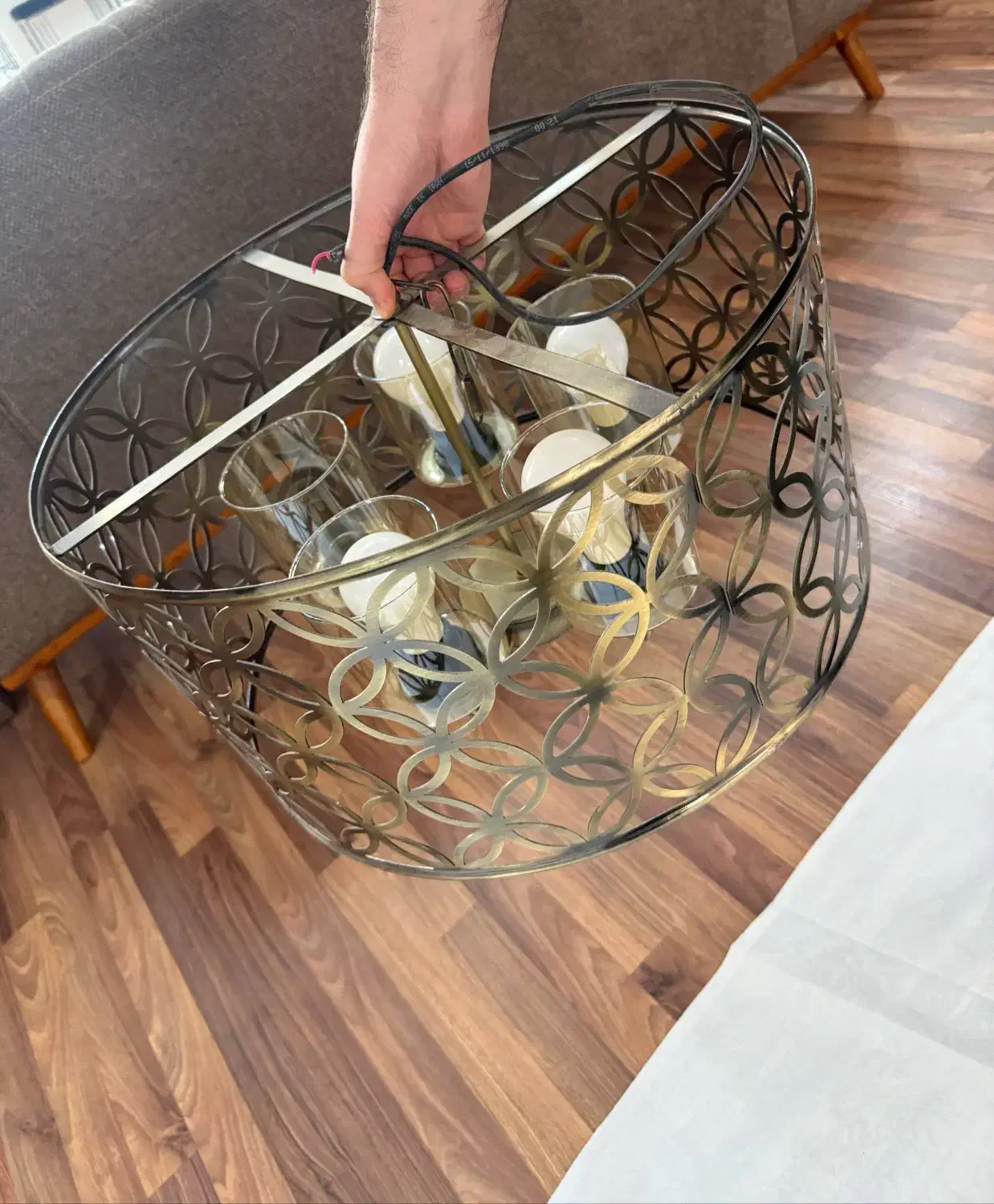 لوستر|لوستر و چراغ آویز|تبریز, |دیوار