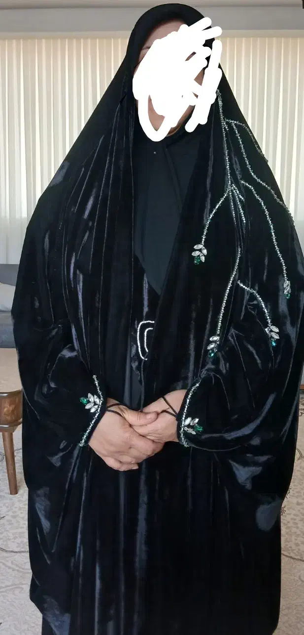 چادر مخمل ونگین دوزی|لباس|مشهد, امیر|دیوار