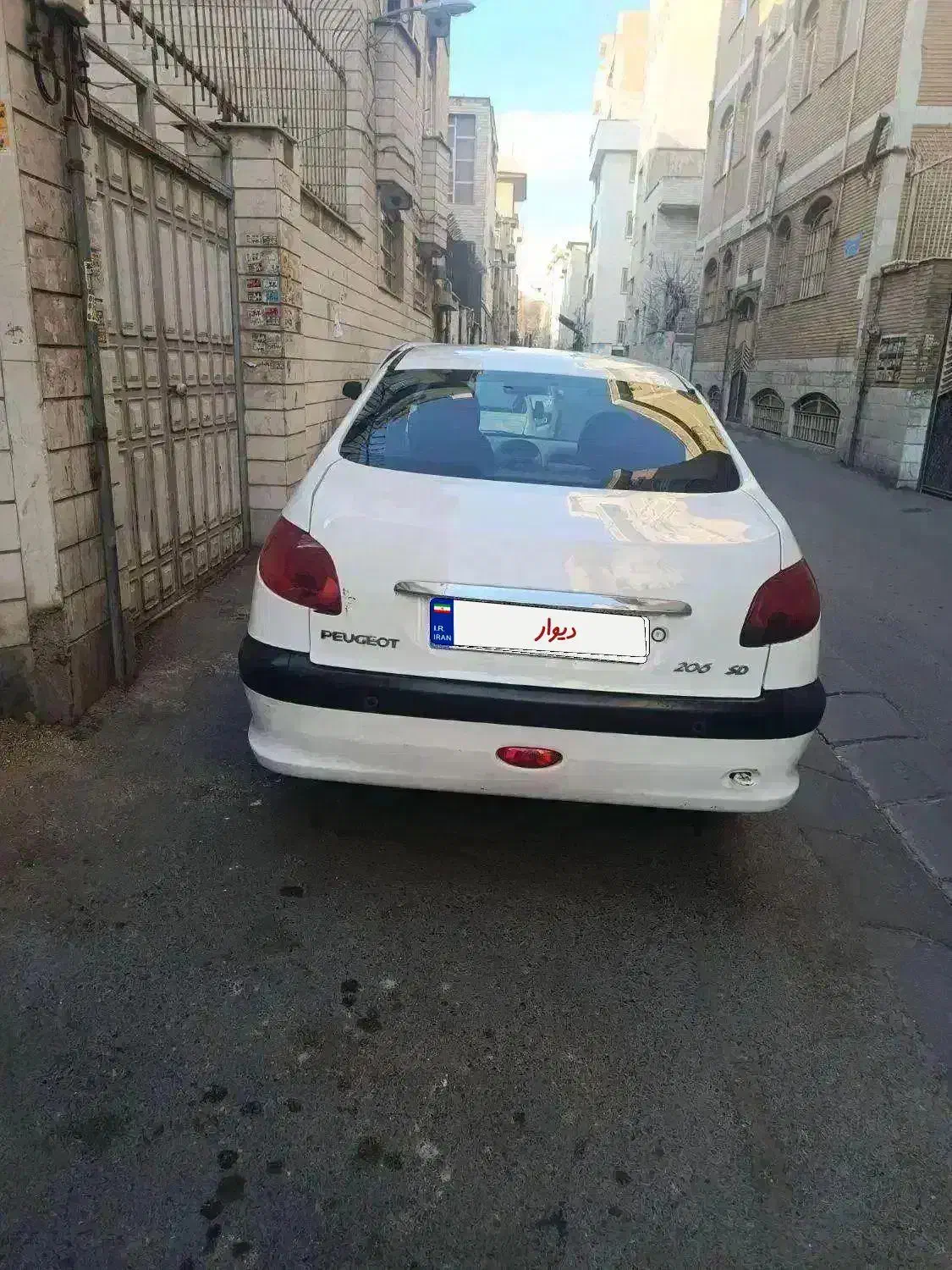 206  SD V8 مدل 96|خودرو سواری و وانت|تهران, مختاری|دیوار