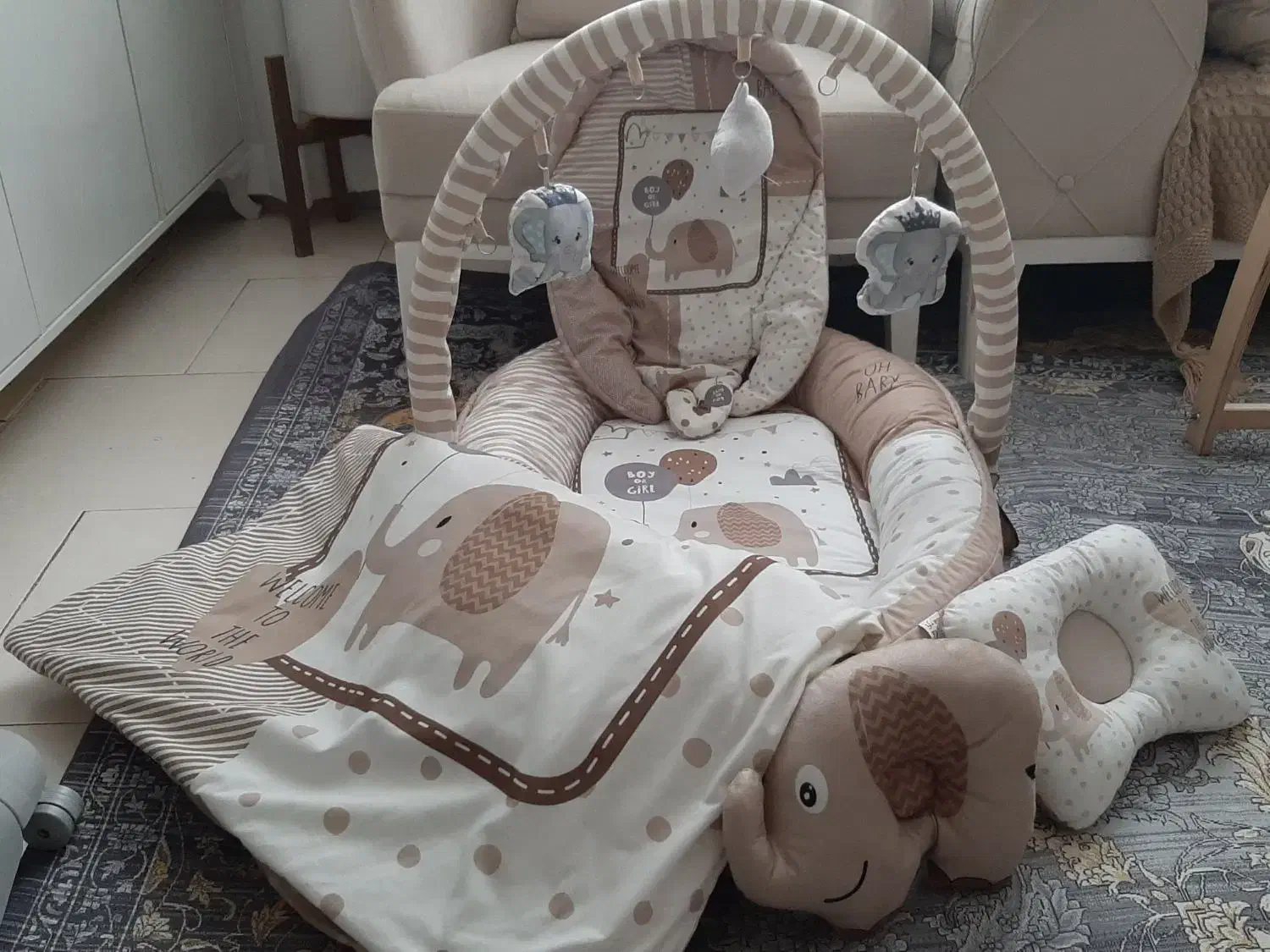 سرویس تشک بازی نوزاد|اسباب و اثاث بچه|کرج, شاهین‌ویلا|دیوار