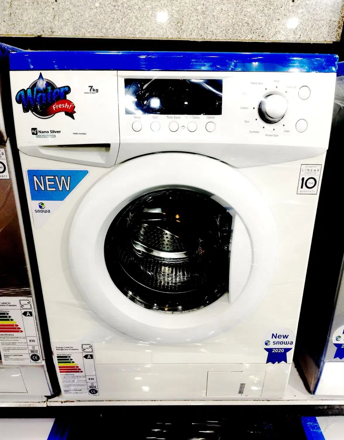 ماشین لباسشویی دوو8 کیلویی اینورتر کره|ماشین لباسشویی و خشک‌کن لباس|تهران, افسریه جنوبی|دیوار