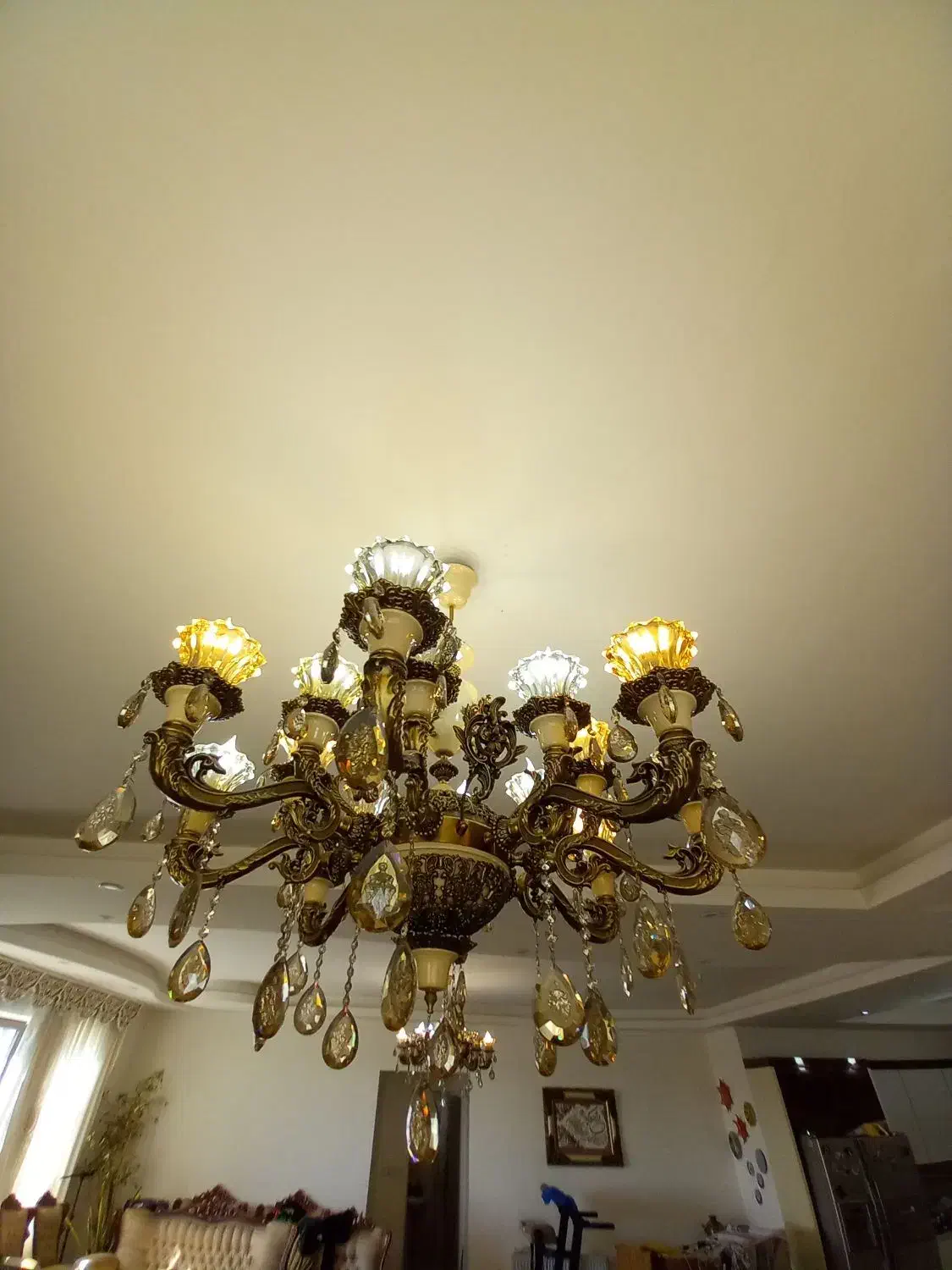 لوستر|لوستر و چراغ آویز|فردیس, قریشی|دیوار