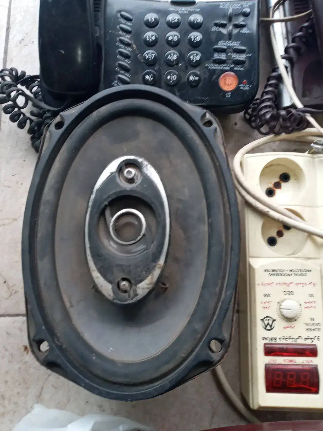 وسایل الکترونیکی|تلفن رومیزی|سنگر, |دیوار