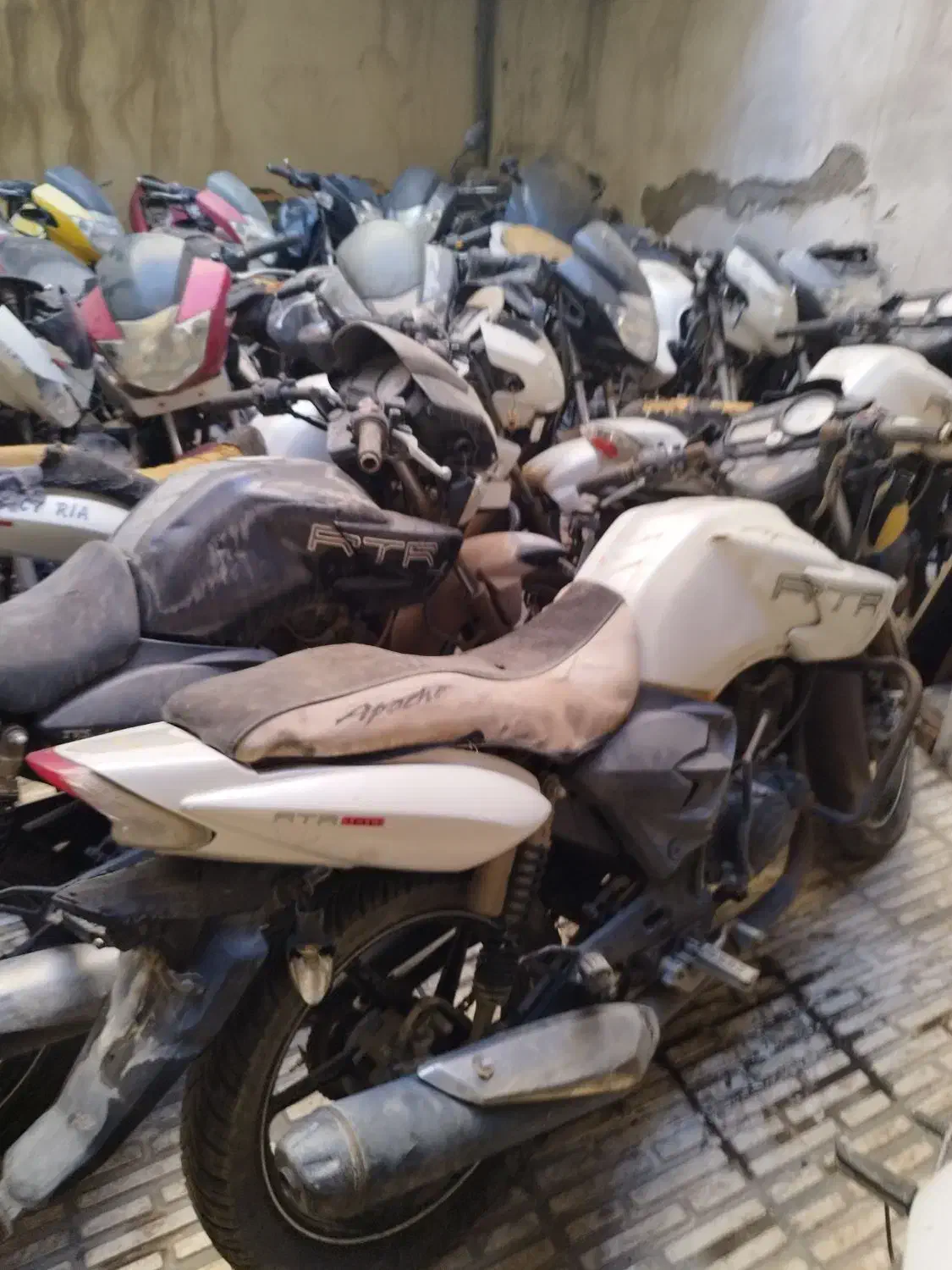 فروش اپاچی مزایده|موتورسیکلت|تهران, شهرک شریعتی|دیوار