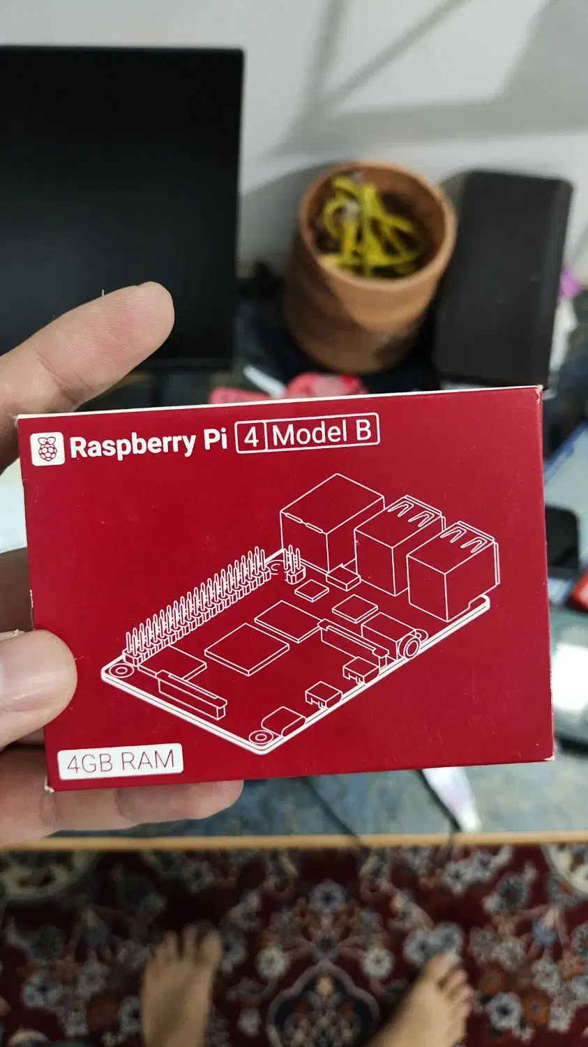 رزبری پای 4B 4GB Ram|قطعات و لوازم جانبی رایانه|بیرجند, |دیوار