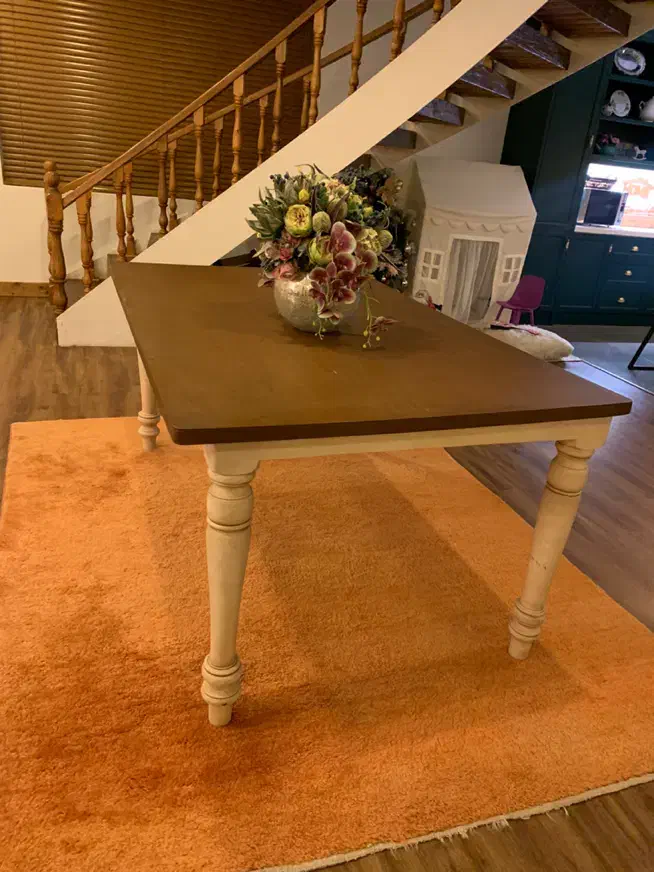 میز ناهاخوری چوبی ۶ نفره|میز و صندلی غذاخوری|رویان, |دیوار