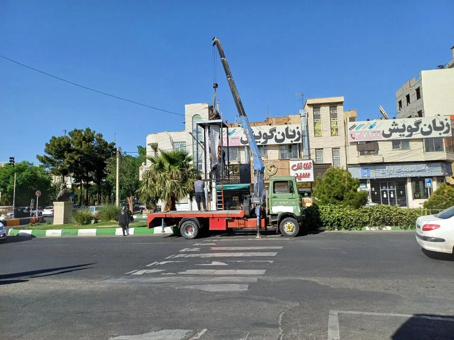 خدمات جرثقیل|خدمات حمل و نقل|قم, آزادگان|دیوار