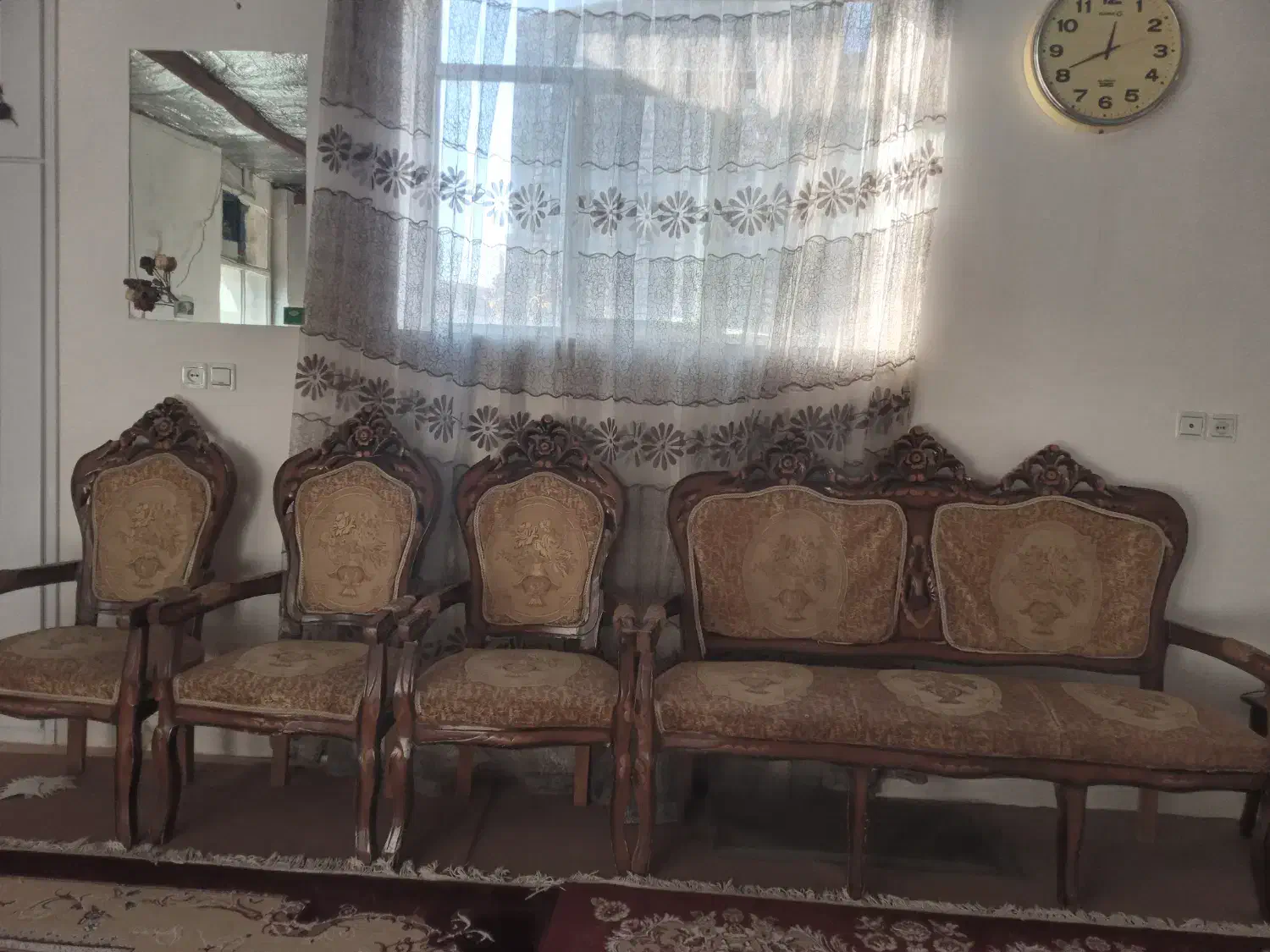 سلام|مبلمان خانگی و میز عسلی|ابریشم, |دیوار