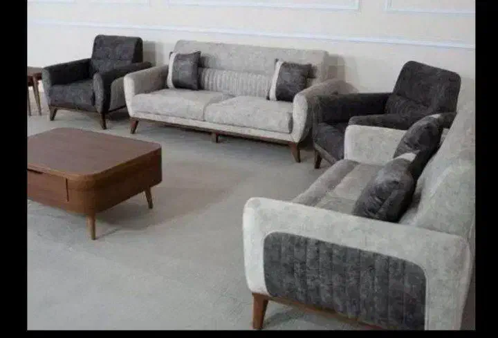 مبل و جلو مبلی رنگ بندی دارد|مبلمان خانگی و میز عسلی|کاشمر, |دیوار